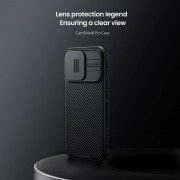 NILLKIN θήκη CamShield Pro για iPhone 16, μαύρη