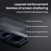 NILLKIN tempered glass 2.5D CP+ Pro για Apple iPhone 16 Plus