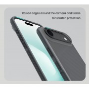 NILLKIN θήκη Super Frosted Shield Pro για Apple iPhone 17 Air, διάφανη/μαύρη