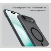 NILLKIN θήκη Super Frosted Shield Pro Magnetic για Apple iPhone 17 Air, διάφανη/μαύρη