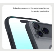 NILLKIN θήκη Super Frosted Shield Pro Magnetic για Apple iPhone 17 Pro, διάφανη/μαύρη