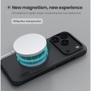 NILLKIN θήκη Super Frosted Shield Pro Magnetic για Apple iPhone 17 Pro Max, μαύρη