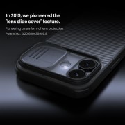 NILLKIN θήκη CamShield Pro για Apple iPhone 17, διάφανη/μαύρη