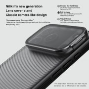 NILLKIN θήκη CamShield Prop για Apple iPhone 17 Pro Max, διάφανη/μαύρη