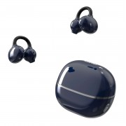 LDNIO earphones με θήκη φόρτισης T09, OWS, Φ10mm, 35/400mAh, μπλε
