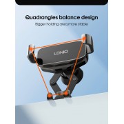 LDNIO βάση smartphone αυτοκινήτου MG13 για αεραγωγούς, μαύρη