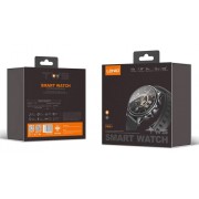 LDNIO smartwatch SW01, heart rate, 1.58" AMOLED, lP68, μαύρο