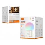 LDNIO LED φωτιστικό νυκτός Y4, RGB, ρυθμιζόμενο, επαναφορτιζόμενο, λευκό