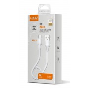 LDNIO καλώδιο Micro USB σε USB LS540, 12W, 20cm, λευκό