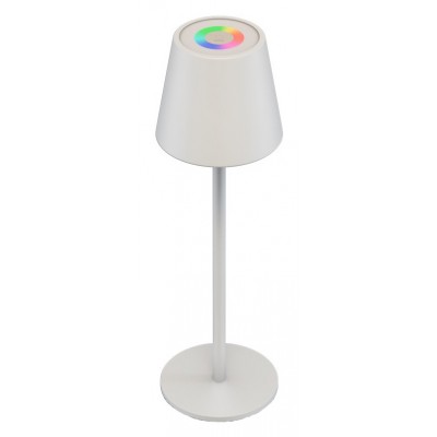 GOOBAY επιτραπέζιο φωτιστικό 73928, RGB, επαναφορτιζόμενο, λευκό