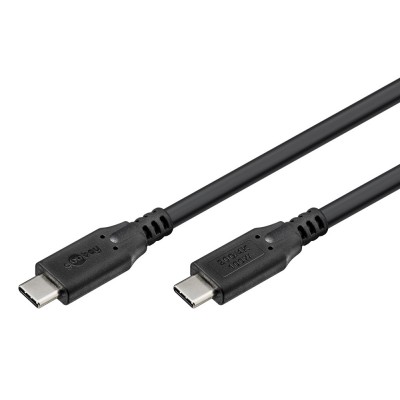 GOOBAY καλώδιο USB-C 74198, USB4, 100W, 20Gbps, 4K/60Hz, 3m, μαύρο
