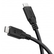 GOOBAY καλώδιο USB-C 74198, USB4, 100W, 20Gbps, 4K/60Hz, 3m, μαύρο