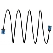 GOOBAY καλώδιο δικτύου 74240, CAT 6A U/UTP, slim, copper, 500MHz, 7.5m, μαύρο