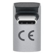 GOOBAY αντάπτορας USB-C 74442, γωνιακός 90°, USB4, 240W, 40Gbps, 8K, γκρι