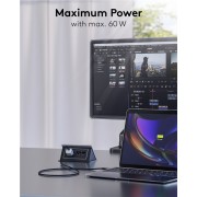 GOOBAY καλώδιο USB-C σε USB 74528, 60W, 480Mbps, 3m, μαύρο