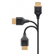 GOOBAY καλώδιο HDMI 75299 με Ethernet, slim, 8K/60Hz, 48 Gbps, 2m, μαύρο