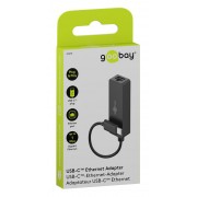 GOOBAY αντάπτορας δικτύου 76579, USB-C, 1000Mbps Ethernet, μαύρος