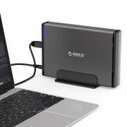 ORICO εξωτερική θήκη για 3.5" HDD 7688U3, USB3.0, 5Gbps, έως 12TB, μαύρη