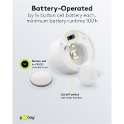 GOOBAY σετ LED φωτιστικά ρεσώ 77752, 2500K, IP20, 4τμχ