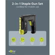 GOOBAY καρφωτικό μπαταρίας για καρφιά & συνδετήρες 77819, 1500mAh