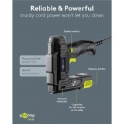 GOOBAY ηλεκτρικό καρφωτικό για καρφιά & συνδετήρες 77820, 70W