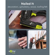 GOOBAY ηλεκτρικό καρφωτικό για καρφιά & συνδετήρες 77820, 70W