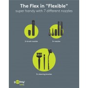 GOOBAY 2 σε 1 σκουπάκι χειρός & air duster 77829, 120W, 6000mAh, μαύρο