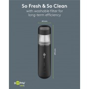 GOOBAY 2 σε 1 σκουπάκι χειρός & air duster 77829, 120W, 6000mAh, μαύρο