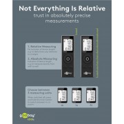 GOOBAY laser μετρητής απόστασης 77834, επαναφορτιζόμενος, έως 30m