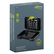 GOOBAY σετ τρυπάνια 77847 για ξύλο, χάλυβας άνθρακα, 3–10mm, κυλινδρικό, 15τμχ