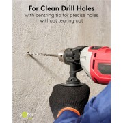 GOOBAY σετ τρυπάνια 77849 για τοίχο, χάλυβας άνθρακα/YG8, 3–10mm, κυλινδρικό, 15τμχ