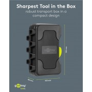 GOOBAY σετ τρυπάνια 77850 για μέταλλο, HSS, 1.5-10mm, κυλινδρικό, 15τμχ