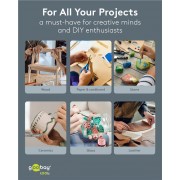 GOOBAY ράβδοι σιλικόνης 77855, Φ11mm x 200mm, glitter διάφορα χρώματα, 10τμχ