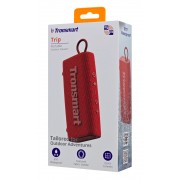 TRONSMART φορητό ηχείο Trip, 10W, Bluetooth, TWS, 2000mAh, IPX7, κόκκινο