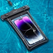 USAMS αδιάβροχη θήκη smartphone US-YD011, έως 7", IPX8, λευκή