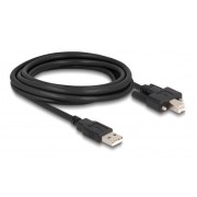 DELOCK καλώδιο USB σε USB Type B 87215, 3m, μαύρο