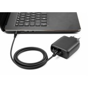 DELOCK καλώδιο τροφοδοσίας 87972, USB-C σε HP 7.4x5.0mm, 1.5m, μαύρο