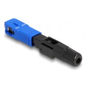 DELOCK σύνδεσμος οπτικής ίνας SC Simplex 87990, μαύρος