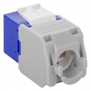 GOOBAY Keystone module RJ45 CAT 6A 90688, UTP, μπλε