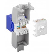 GOOBAY Keystone module RJ45 CAT 6A 90688, UTP, μπλε