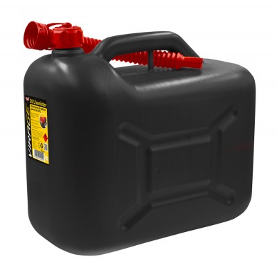 MOJE AUTO δοχείο καυσίμων 94-066 με σπιράλ, πλαστικό, 20lt, μαύρο