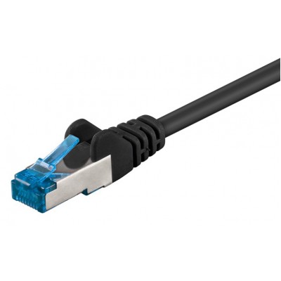 GOOBAY καλώδιο δικτύου 94152, CAT 6A S/FTP, 500MHz, Copper, 0.25m, μαύρο