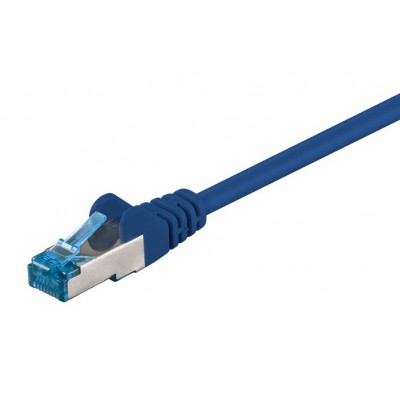 GOOBAY καλώδιο δικτύου 95599, CAT 6A S/FTP (PiMF), Copper, 1.5m, μπλε