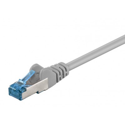 GOOBAY καλώδιο δικτύου 95602, CAT 6A S/FTP, 500 MHz, Copper, 1.5m, γκρι