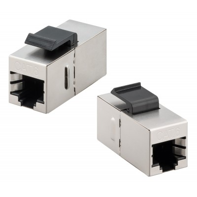 GOOBAY Keystone module RJ45 96100, CAT 6 STP, ασημί