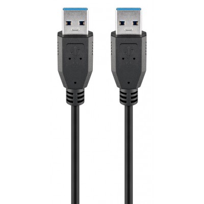 GOOBAY καλώδιο USB 3.0 96117, 5 Gbps, 5m, μαύρο