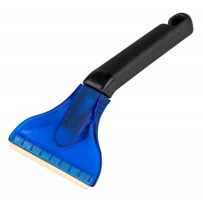 MOJE AUTO ξύστρα πάγου 97-034 με ορειχάλκινη λεπίδα, 18.5cm, μπλε/μαύρη