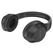 CELEBRAT headphones A27, wireless & wired, Bluetooth 5.3, Φ40mm, μαύρα