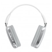 CELEBRAT headphones A35, ασύρματα & ενσύρματα, micro SD, 40mm, 200mAh, λευκά
