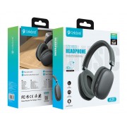 CELEBRAT headphones A39, ασύρματα & ενσύρματα, micro SD, 40mm, 400mAh, μαύρα